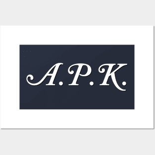 Alex APK Monogram Posters and Art